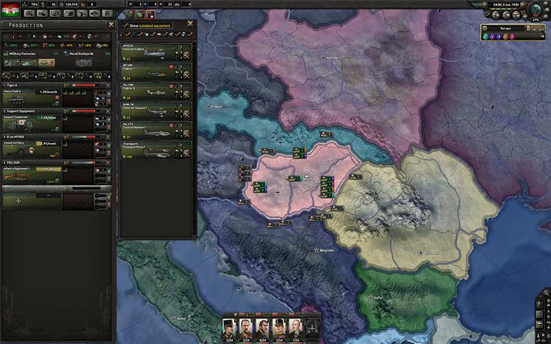 Hearts of Iron 4 Death or Dishonor 