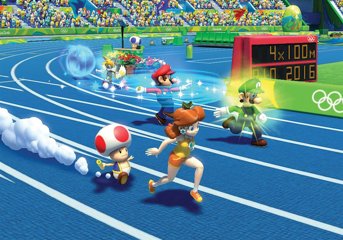 Mario and Sonic at the Rio Olympic Games 2016 