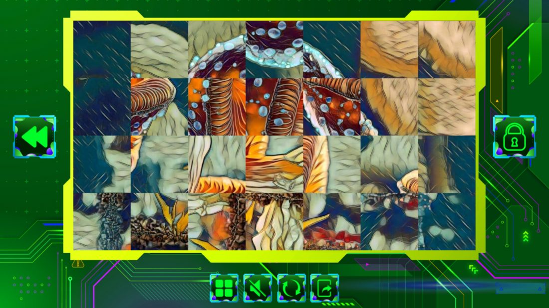 Twizzle Puzzle: Mushrooms 