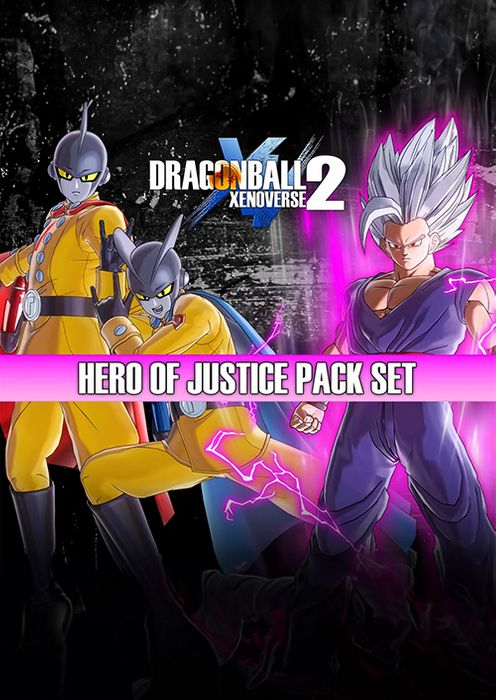 DRAGON BALL XENOVERSE 2 HERO OF JUSTICE Pack Set