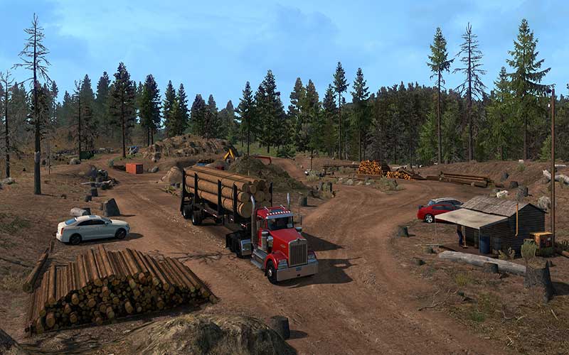 American Truck Simulator Oregon 