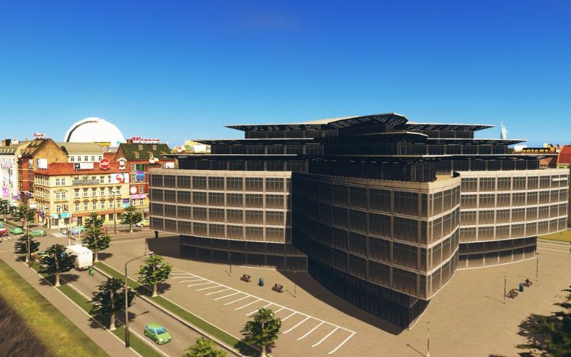 Cities Skylines Content Creator Pack High-Tech Buildings 