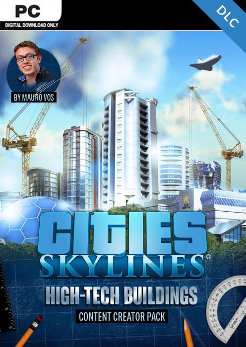 Cities Skylines Content Creator Pack High-Tech Buildings