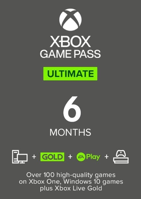 Xbox Game Pass Ultimate 6 Months