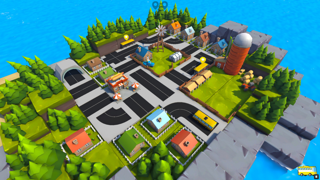 Busway Islands - Puzzle 