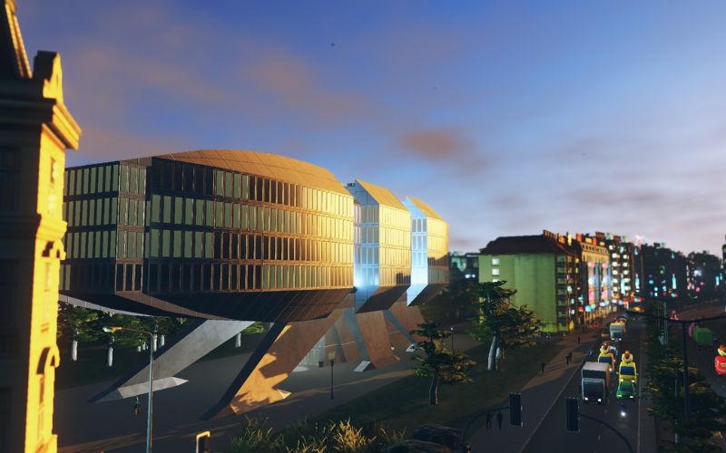 Cities Skylines Content Creator Pack High-Tech Buildings 