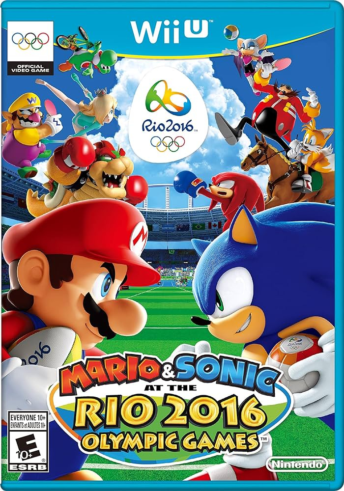 Mario and Sonic at the Rio Olympic Games 2016