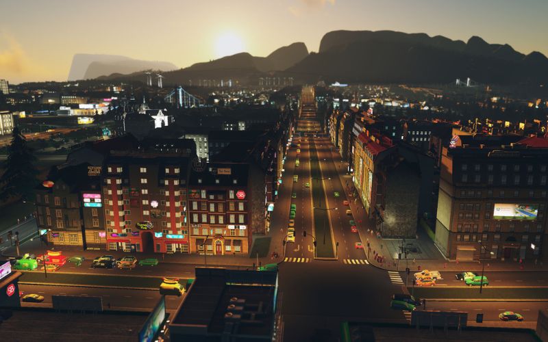 Cities Skylines After Dark 