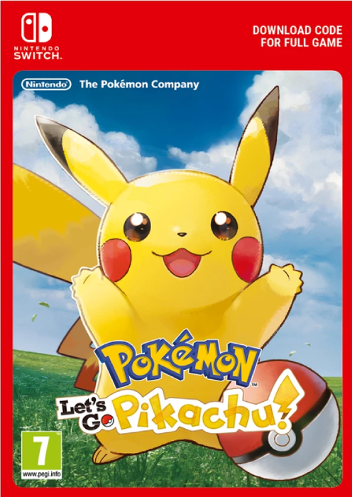 Pokemon Lets Go Pikachu