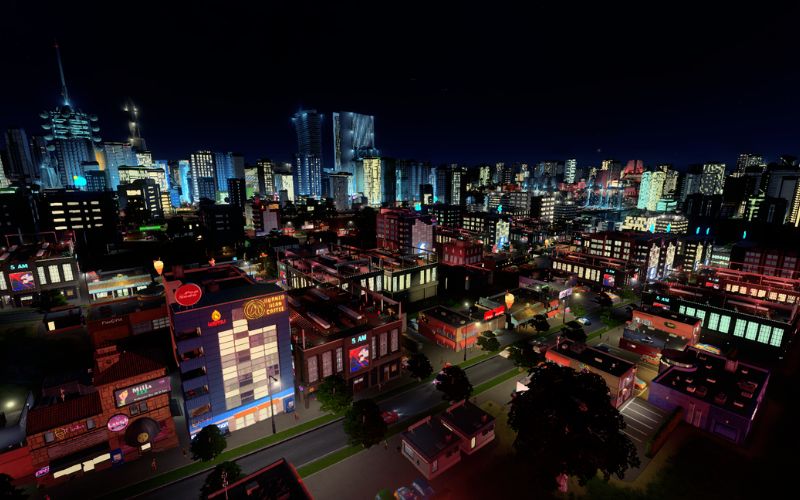 Cities Skylines After Dark 