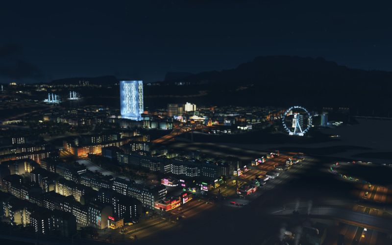 Cities Skylines After Dark 